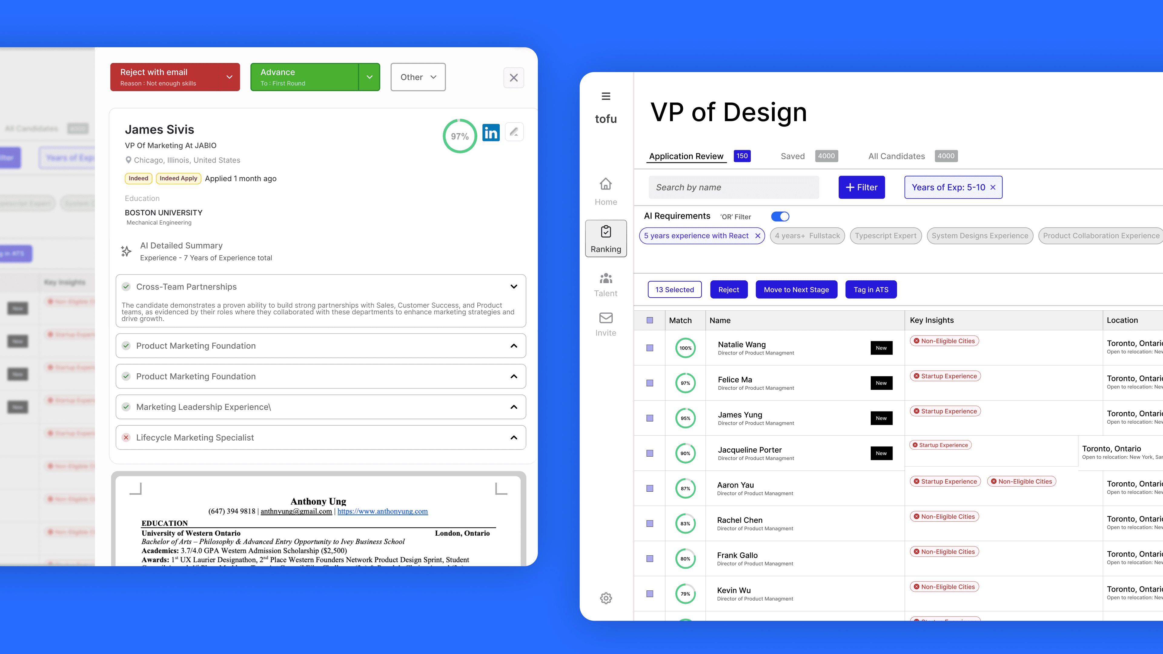 Tofu Design Overview